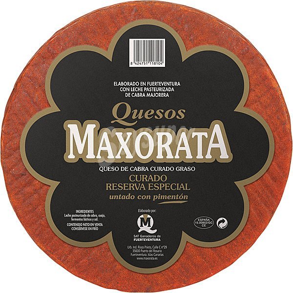 Queso Maxorata Curado Reserva Especial